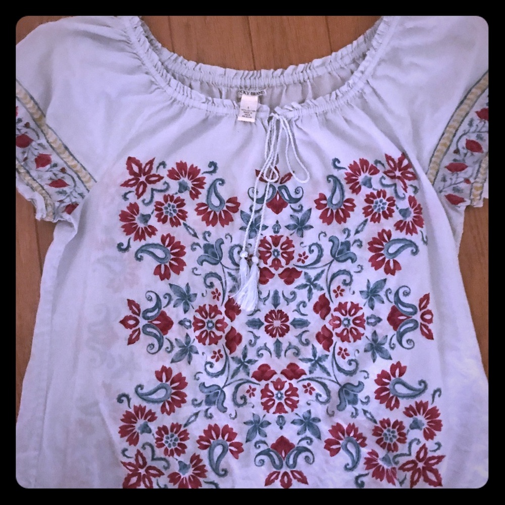 💕💕OFF THE SHOULDER BOHO SHIRT 💕💕